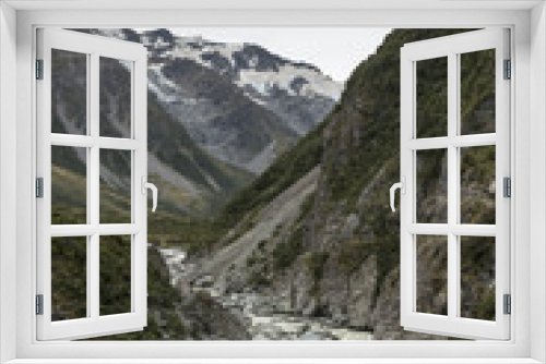 Fototapeta Naklejka Na Ścianę Okno 3D - Mount Cook NZ / Hooker Valley