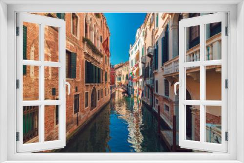 Fototapeta Naklejka Na Ścianę Okno 3D - Canal in Venice