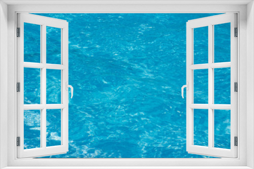 Fototapeta Naklejka Na Ścianę Okno 3D - Blue and transparent water texture