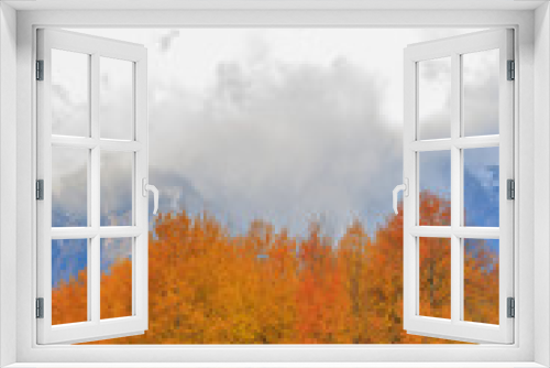 Fototapeta Naklejka Na Ścianę Okno 3D - Grand Teton National Park Autumn Landscape