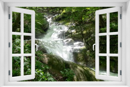 Fototapeta Naklejka Na Ścianę Okno 3D - Waterfall in Shenandoah