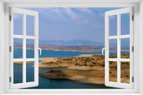 Fototapeta Naklejka Na Ścianę Okno 3D - Hassan addakhil lake in Morocco
