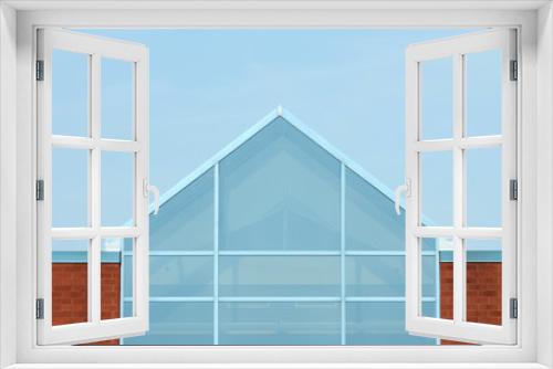 Fototapeta Naklejka Na Ścianę Okno 3D - Glass building
