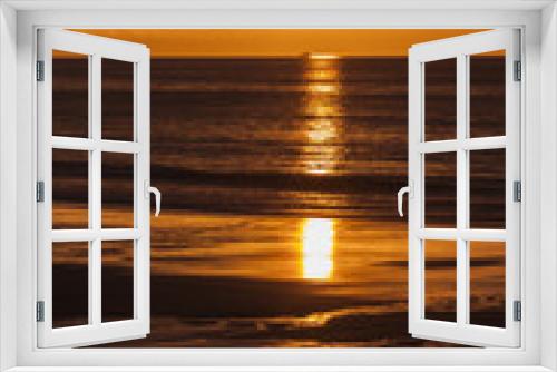 Fototapeta Naklejka Na Ścianę Okno 3D - PUESTA DE SOL