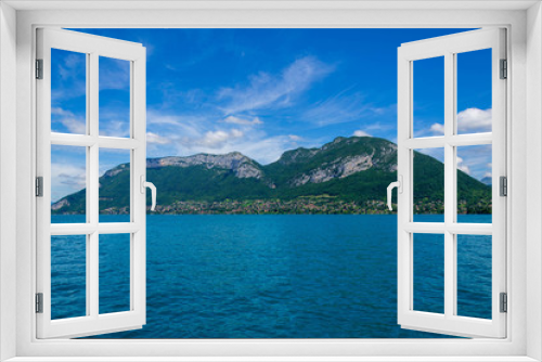 Fototapeta Naklejka Na Ścianę Okno 3D - autour du lac d'Annecy