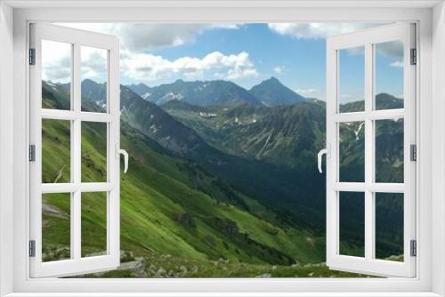Fototapeta Naklejka Na Ścianę Okno 3D - Tatry - Kasprowy Wierch