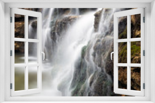 Fototapeta Naklejka Na Ścianę Okno 3D - Branson Waterfall