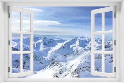 Fototapeta Naklejka Na Ścianę Okno 3D - Stubaier Gletscher