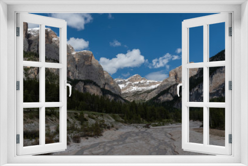 Fototapeta Naklejka Na Ścianę Okno 3D - Dolomites Italy, nature and landscape