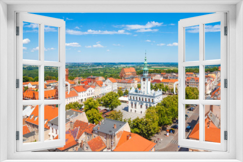 Old town in Chelmno, Poland