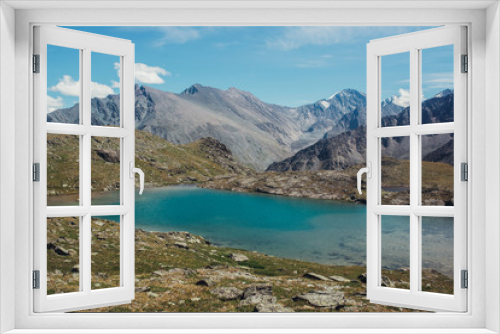 Fototapeta Naklejka Na Ścianę Okno 3D - mountain lakes of Altai
