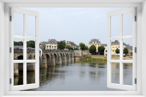 Fototapeta Naklejka Na Ścianę Okno 3D - Saumur an der Loire