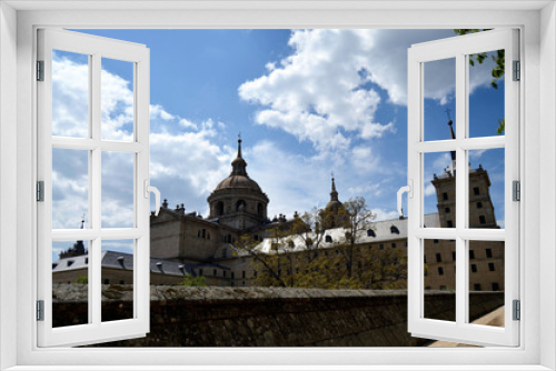 Fototapeta Naklejka Na Ścianę Okno 3D - Monasterio del Escorial