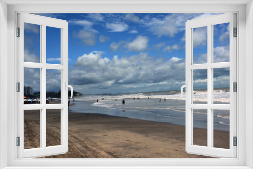 Fototapeta Naklejka Na Ścianę Okno 3D - Beauty Of Sea Beach