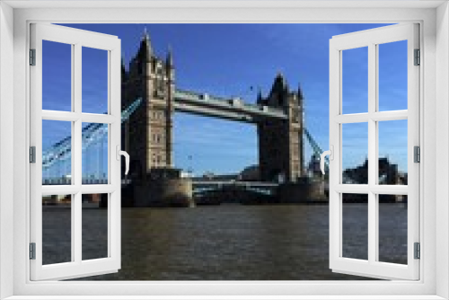 Fototapeta Naklejka Na Ścianę Okno 3D - tower bridge in london
