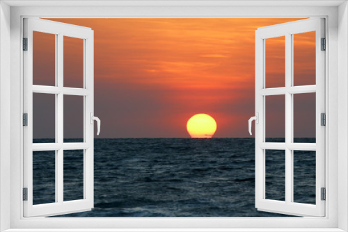 Fototapeta Naklejka Na Ścianę Okno 3D - colorful sunset in Australia