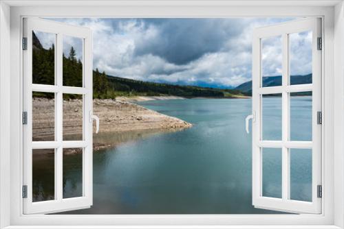 Fototapeta Naklejka Na Ścianę Okno 3D - Barrier Lake