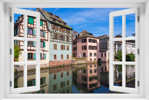 Fototapeta Naklejka Na Ścianę Okno 3D - Petit France in Strassburg/Frankreich