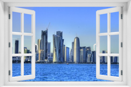 Fototapeta Naklejka Na Ścianę Okno 3D - Doha (Qatar / Katar)