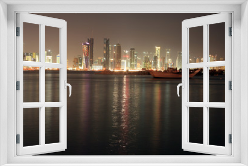 Fototapeta Naklejka Na Ścianę Okno 3D - Doha (Qatar / Katar)