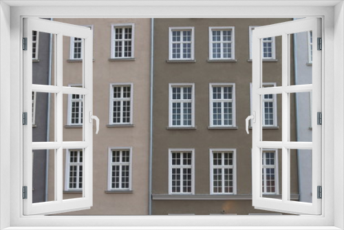 Fototapeta Naklejka Na Ścianę Okno 3D - Häuserfassaden in Danzig (Polen)
