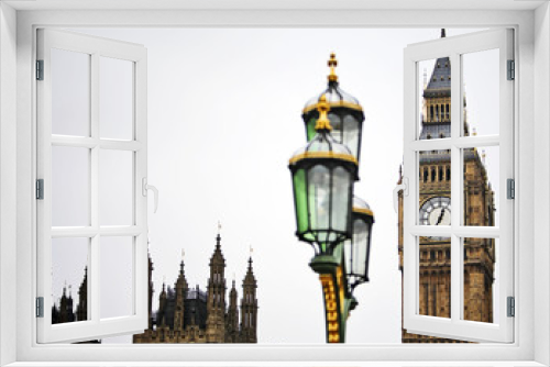 Fototapeta Naklejka Na Ścianę Okno 3D - Big Ben clock