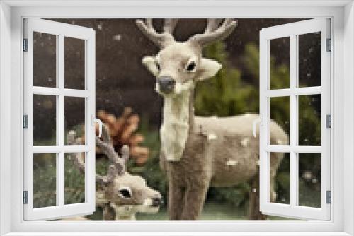 Fototapeta Naklejka Na Ścianę Okno 3D - christmas decoration