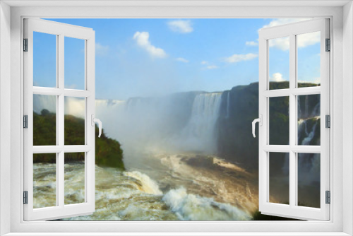 Fototapeta Naklejka Na Ścianę Okno 3D - Iguazu Falls, Brazil
