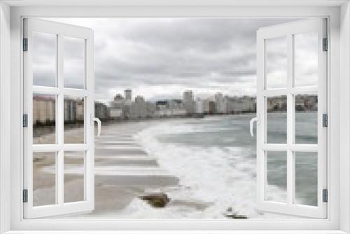 Fototapeta Naklejka Na Ścianę Okno 3D - Coruña II