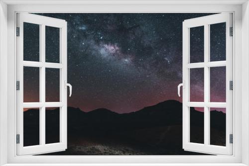 Fototapeta Naklejka Na Ścianę Okno 3D - Milkyway and astrophotography at night, Tenerife Spain