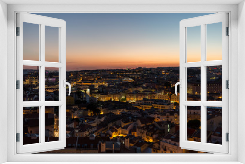 Fototapeta Naklejka Na Ścianę Okno 3D - Lisbon