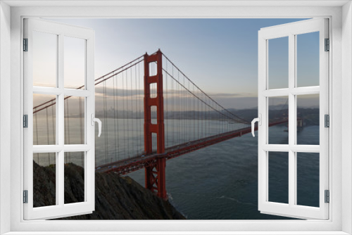 Fototapeta Naklejka Na Ścianę Okno 3D - San Francisco Goldengate Bridge