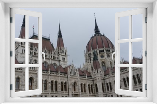Fototapeta Naklejka Na Ścianę Okno 3D - Budapest Parliament