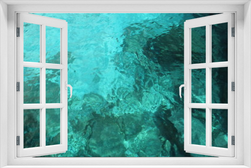 Fototapeta Naklejka Na Ścianę Okno 3D - blue sea zakynthos