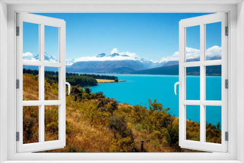 Fototapeta Naklejka Na Ścianę Okno 3D - Mount Cook