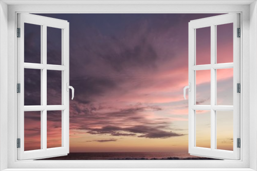 Fototapeta Naklejka Na Ścianę Okno 3D - Pink Sky