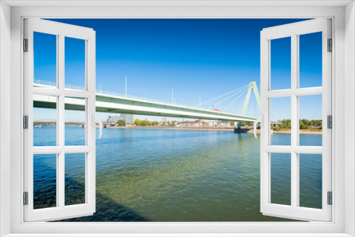 Fototapeta Naklejka Na Ścianę Okno 3D - Severinsbrücke in Köln