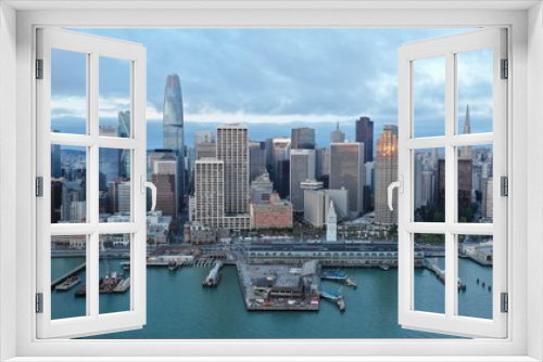 Fototapeta Naklejka Na Ścianę Okno 3D - San Francisco Ferry Building