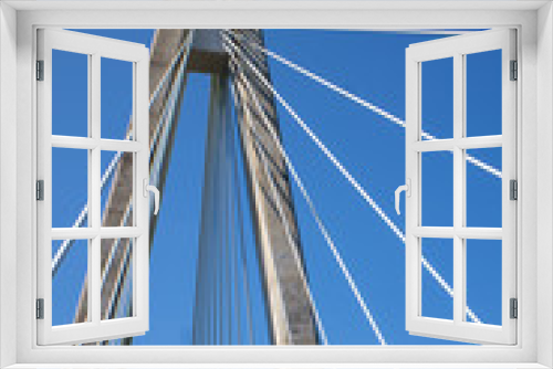 Fototapeta Naklejka Na Ścianę Okno 3D - Chartist Bridge, Blackwood, South Wales