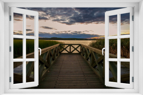 Fototapeta Naklejka Na Ścianę Okno 3D - jezioro