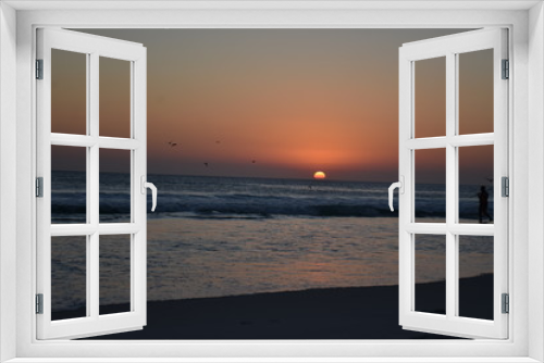 Fototapeta Naklejka Na Ścianę Okno 3D - Por do sol 