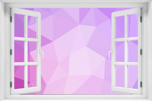 Light Purple vector polygon abstract backdrop.