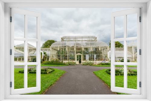 Fototapeta Naklejka Na Ścianę Okno 3D - Botanischer Garten in Irland
