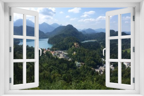 Fototapeta Naklejka Na Ścianę Okno 3D - Panorama