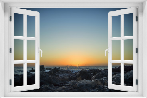 Fototapeta Naklejka Na Ścianę Okno 3D - Hawaii Sunset