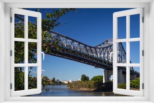 Fototapeta Naklejka Na Ścianę Okno 3D - Story Bridge
