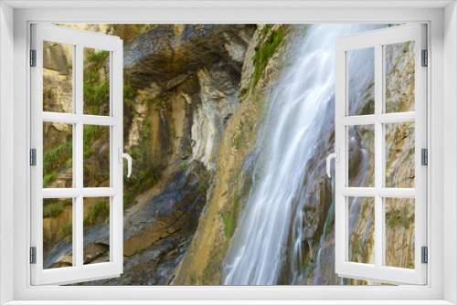 Fototapeta Naklejka Na Ścianę Okno 3D - Waterfall in Pyrenees