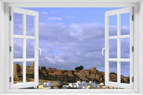 Fototapeta Naklejka Na Ścianę Okno 3D - Alcazaba de Almería