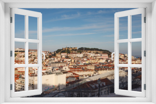 Fototapeta Naklejka Na Ścianę Okno 3D - Lisbonne - Lisboa