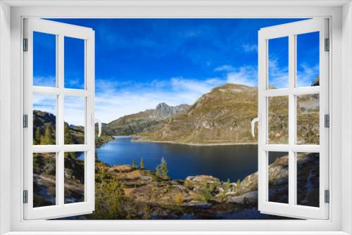 Fototapeta Naklejka Na Ścianę Okno 3D - Lakes Gemelli. Alpine lake of the Alps orobias in northern Italy.